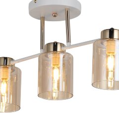 Потолочная люстра ILLUMICO IL6111-5COU-79 WH GD Qui