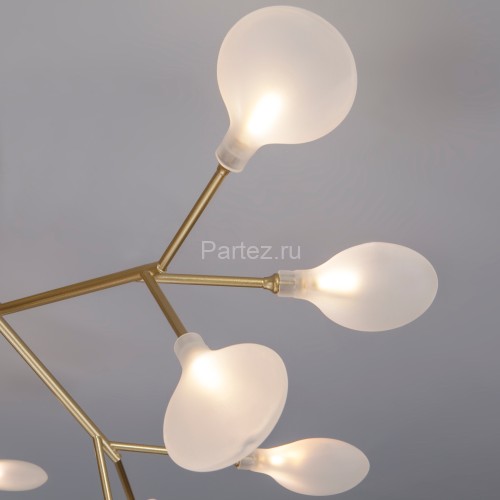 Потолочная люстра Bogate's 343 золото / белый