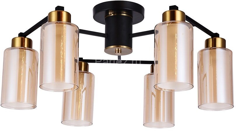 Потолочная люстра Arte Lamp A7027PL-6BK