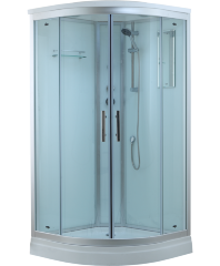 Timo Standart T-6601 Silver душевая кабина (100*100*220), шт