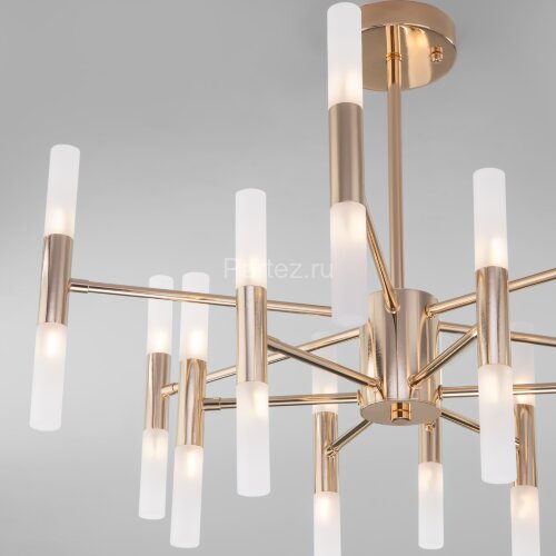 Потолочная люстра Bogate's 350 золото / белый