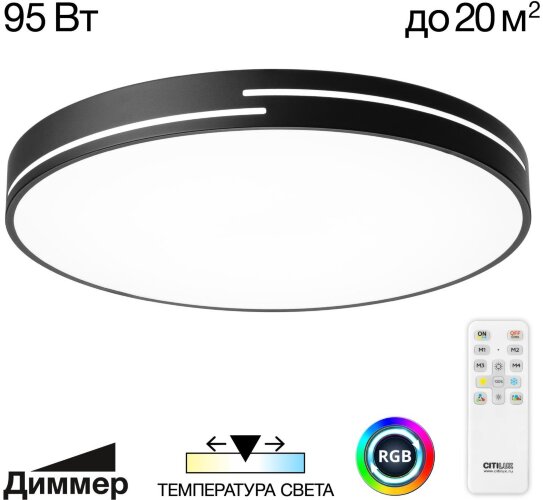 Потолочный светильник Citilux CL72495GL1