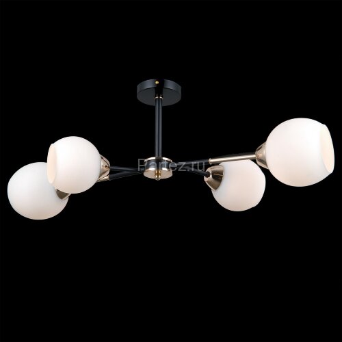 Потолочная люстра ILLUMICO IL0715-4CSQ-24 BK GD LIBRA