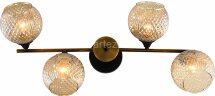 Потолочная люстра Reluce 11341-0.3-04 GOLD BRONZE+BK
