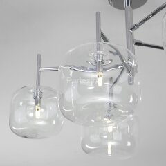 Потолочная люстра Eurosvet 70128/5 хром