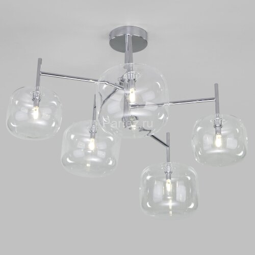 Потолочная люстра Eurosvet 70128/5 хром