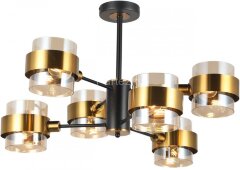 Потолочная люстра Imex MD.51891-6-S-BK+GBR
