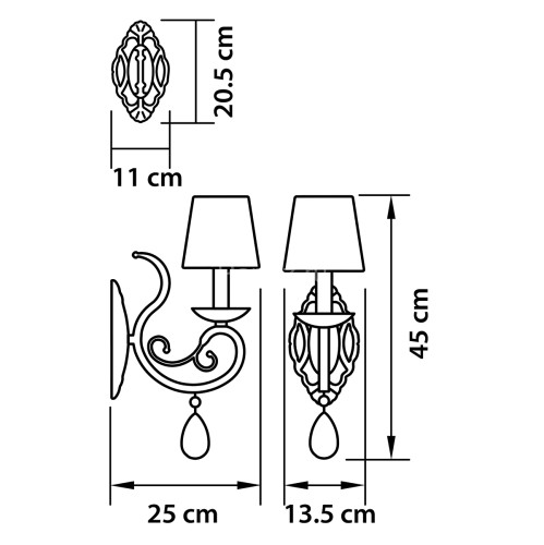 Бра Osgona 693614