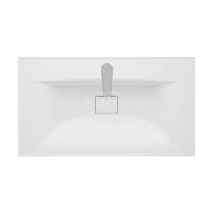 Раковина мебельная Aquaton Айрис 80 800х452х152 литьевой мрамор, белый (1A73263KAG010)