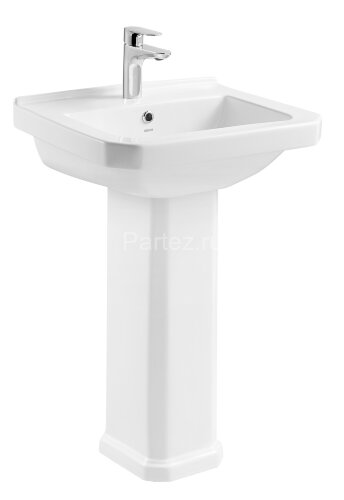 Раковина Creo Ceramique TOULON 600х480х845, белая (TL3000+TL3010)