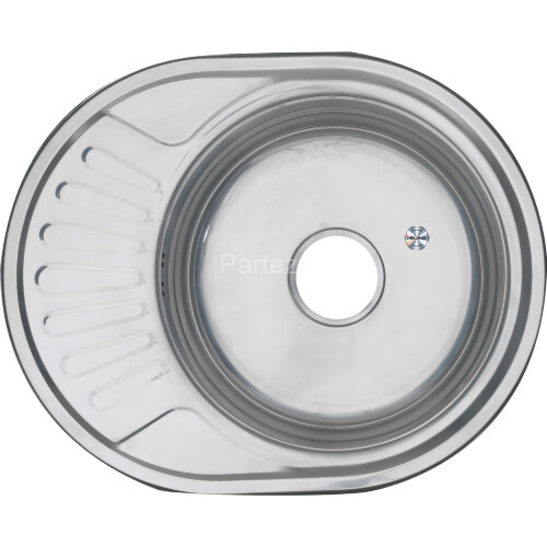 Мойка 5745 U MELANA 0,8/180 врезная овальная с сифоном (125 ta *12)