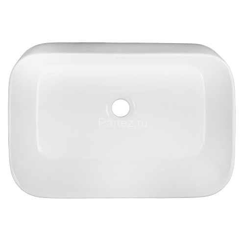 Раковина-чаша Azario 550х390х120 накладная, овальная, белый глянец (AZ-2243)
