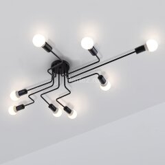 Потолочная люстра ImperiumLoft SCHEME_BLACK_01