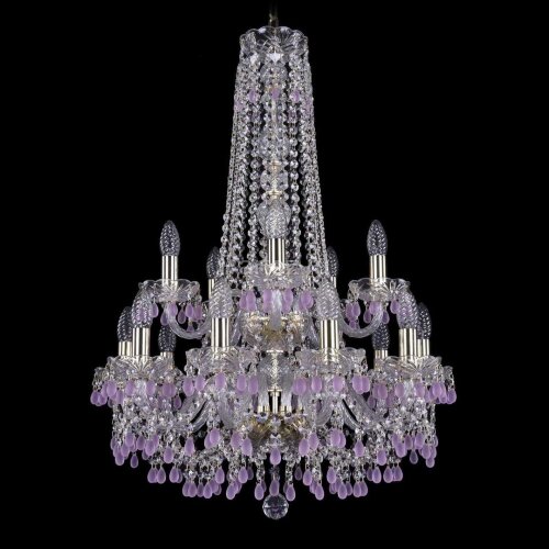 Подвесная люстра Bohemia 1410/10+5/195/h-82/2d G V7010