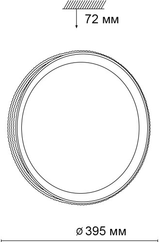 Настенно-потолочный светильник Sonex 3049/DL
