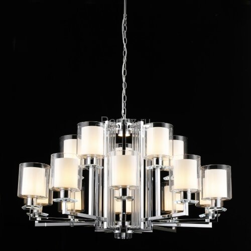 Подвесная люстра iLamp RM6201-10+5 CR+CL