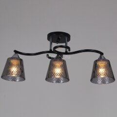 Потолочная люстра Reluce 06089-0.3-03 BK+CR