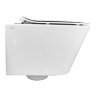 Унитаз подвесной Creo Ceramique 360х520х365 с системой смыва "Tornado", в комплекте с быстросъемным
