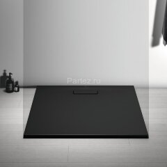 Душевой поддон Ideal Standard ULTRAFLAT NEW 900x900x25 ультратонкий, акриловый квадратный, черный (T4467V3)