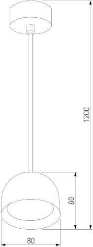 Подвесной светильник Elektrostandard 50261 LED