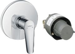71608000 Logis E Смеситель для душа, однорычажный, СМ (внешняя+скрытая часть)