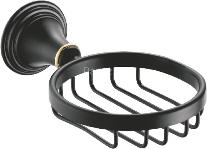 Мыльница Fixsen Luksor, Черный (FX-71609B)