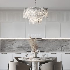 Подвесная люстра Eurosvet 60160 хром