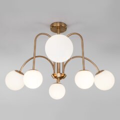 Потолочная люстра Eurosvet 30177/6 латунь