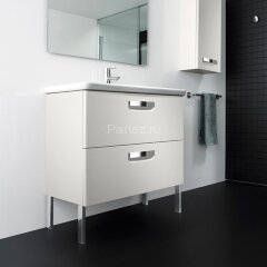 Тумба под раковину Roca The Gap 60см, подвесная, белая (ZRU9302879)