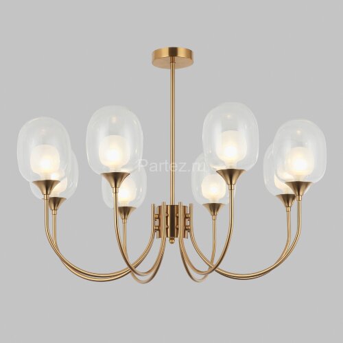 Потолочная люстра Eurosvet 70217/8 латунь