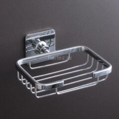 Мыльница Fixsen Square, Хром (FX-93109)