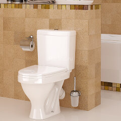 Унитаз-компакт Santeri Форвард с сидением стандарт (1.P205.2.S00.00B.F)