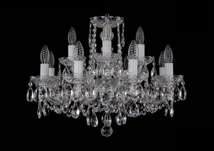 Подвесная люстра Bohemia 1402/8+4/195 Ni