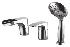 Смеситель Lemark Shift LM4345C на борт ванны