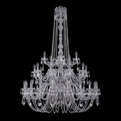 Подвесная люстра Bohemia 1402/20+10+5/400/h-158/3d Ni