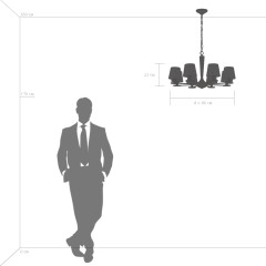 Подвесная люстра Lightstar 707081