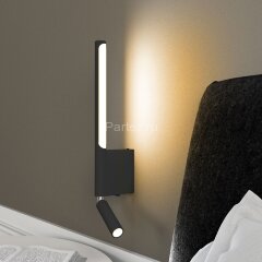 Настенный светильник Elektrostandard 40111/LED черный