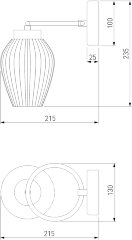 Бра Eurosvet 30184/1