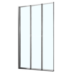 Шторка для ванны складная Azario PRESTON 120х150 цвет профиля хром (AZ-NFC6433 1200)