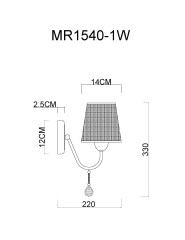 Бра MyFar MR1540-1W