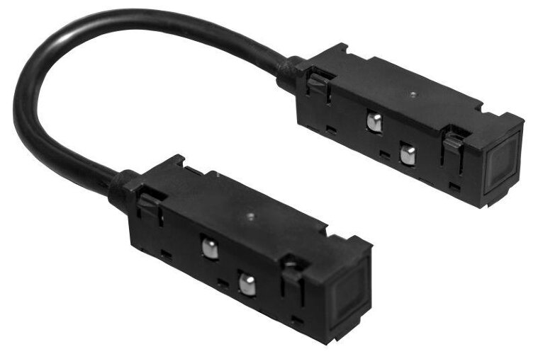 Коннектор питания угловой TRM20-CPC-B для магнитн. шинопроводов TRM-R20/TRM-PC20/TRM-S20 NOVA 48В че