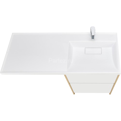 Тумба под раковину Aquaton Лондри 60 без фасада, дуб Сантана (1A266901LH0C0)