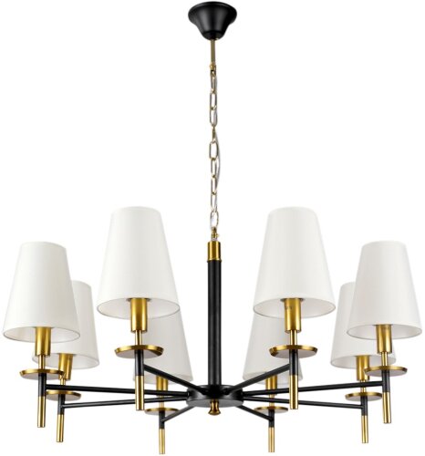 Подвесная люстра Arte Lamp A4075LM-8BK