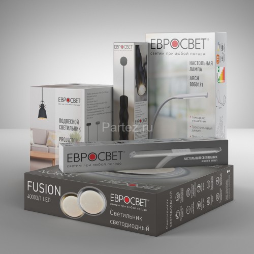 Подвесной светильник Eurosvet 50191/1 LED белый / хром