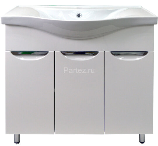 Комплект тумба Стиль- 80 800х850х460 напольная, с раковиной Basic 80 (CS00070538)