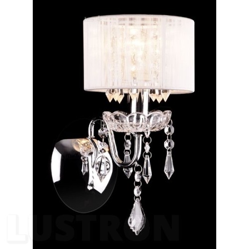 Бра Eurosvet 2045/1 хром / белый