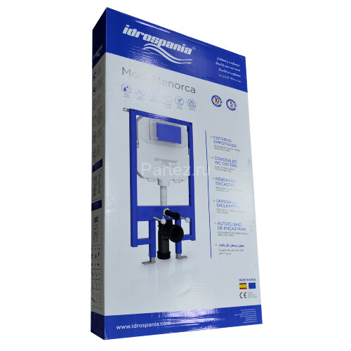 СЕТ: Инсталляция IDROSPANIA MENORCA + унитаз Azario Grado смыв "Торнадо", с сиденьем микролифт (4022