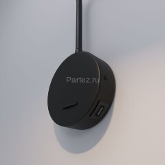 Настенный светильник Elektrostandard 40120/LED черный