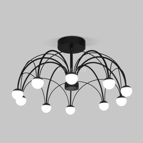 Потолочная люстра Eurosvet 90035/10  LED черный