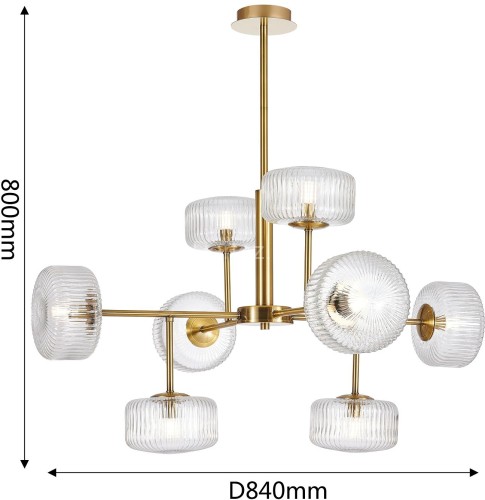 Потолочная люстра Favourite 4051-8P